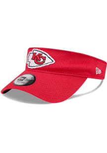New Era Kansas City Chiefs Mens Red Game Day Secondary UV Adjustable Visor