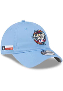 New Era Texas Rangers Light Blue 2024 MLB All-Star Game Fan Circle W 9TWENTY Womens Adjustable Hat