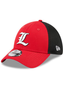 New Era Louisville Cardinals Mens Red 2T Evergreen Neo 39THIRTY Flex Hat