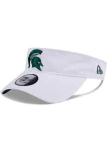 New Era Michigan State Spartans Mens White Game Day Primary UV Adjustable Visor