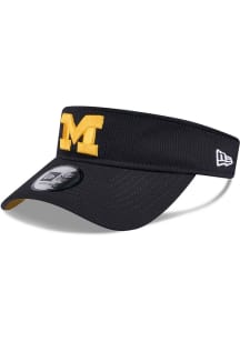 New Era Michigan Wolverines Mens Blue Game Day Secondary UV Adjustable Visor