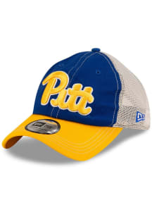 New Era Pitt Panthers Blue 2T Casual Classic Trucker Womens Adjustable Hat
