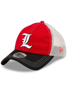 New Era Louisville Cardinals Red 2T Casual Classic Trucker Womens Adjustable Hat