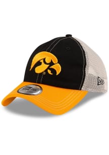 New Era Iowa Hawkeyes Black 2T Casual Classic Trucker Womens Adjustable Hat
