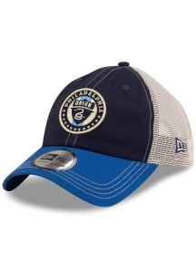 New Era Philadelphia Union Navy Blue 2T Casual Classic Trucker Womens Adjustable Hat