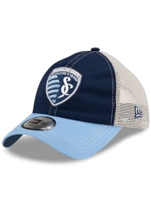 New Era Sporting Kansas City Light Blue 2T Casual Classic Trucker Womens Adjustable Hat