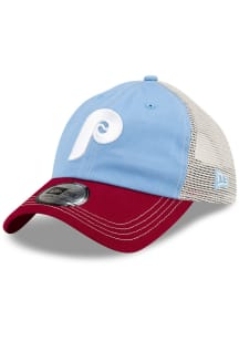 New Era Philadelphia Phillies Light Blue 2T Casual Classic Trucker Womens Adjustable Hat