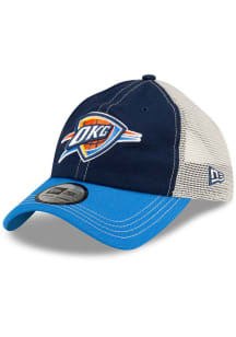 New Era Oklahoma City Thunder Blue 2T Casual Classic Trucker Womens Adjustable Hat