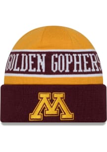 New Era Minnesota Golden Gophers Maroon Reverse JR Cuff Youth Knit Hat