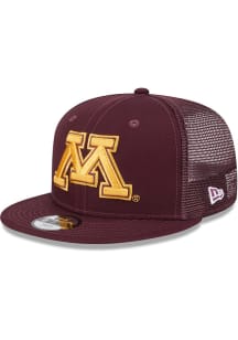 New Era Minnesota Golden Gophers Maroon Evergreen Trucker JR 9FIFTY Youth Snapback Hat