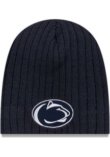 New Era Penn State Nittany Lions Evergreen Mini Fan Baby Knit Hat - Navy Blue