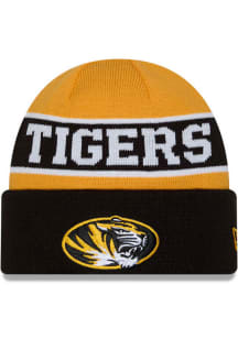 New Era Missouri Tigers Reverse JR Cuff Baby Knit Hat - Black