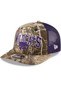 New Era K-State Wildcats Camo LP 9FIFTY Adjustable Hat - Green