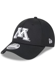 New Era Minnesota Golden Gophers Pivot Stretch 9FORTY Adjustable Hat - Black