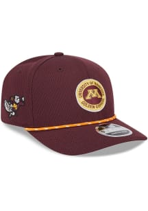 New Era Minnesota Golden Gophers 2024 Sideline Rope 9SEVENTY Adjustable Hat - Maroon