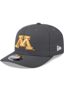 New Era Minnesota Golden Gophers Evergreen 9SEVENTY Adjustable Hat - Grey