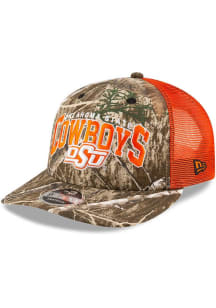New Era Oklahoma State Cowboys Camo LP 9FIFTY Adjustable Hat - Green