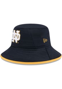 New Era Notre Dame Fighting Irish Navy Blue Tech Mens Bucket Hat