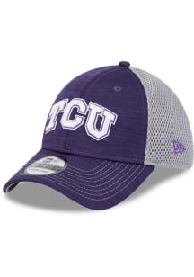 New Era TCU Horned Frogs Mens Purple 2T Tech Neo 39THIRTY Flex Hat