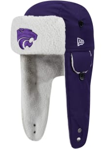 New Era K-State Wildcats Purple Trapper Mens Knit Hat