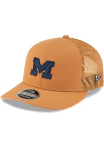 New Era Michigan Wolverines Color Pack LP 9FIFTY Adjustable Hat - Brown