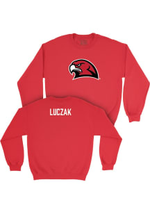 Ava Luczak  Campus Ink Miami RedHawks Youth Red NIL Player Long Sleeve Crew Sweatshirt