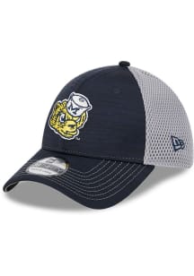 New Era Michigan Wolverines Mens Blue 2T Tech Neo 39THIRTY Flex Hat