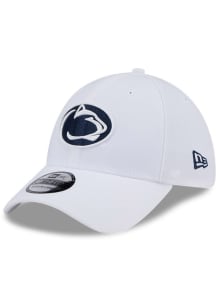New Era Penn State Nittany Lions Mens White Evergreen Team Classic 39THIRTY Flex Hat