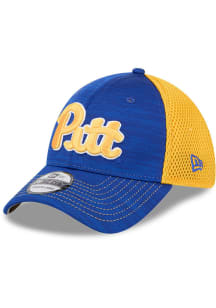 New Era Pitt Panthers Mens Blue 2T Tech Neo 39THIRTY Flex Hat