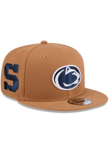 New Era Penn State Nittany Lions Brown Color Pack OTC Logo 9FIFTY Mens Snapback Hat