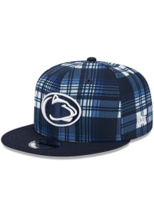 New Era Penn State Nittany Lions Navy Blue 2024 Sideline Statement 9FIFTY Mens Snapback Hat