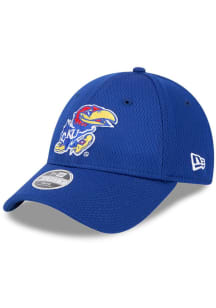New Era Kansas Jayhawks Royal Blue Evergreen Stretch JR 9FORTY Adjustable Toddler Hat