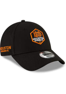 New Era Houston Dynamo 9FORTY Adjustable Hat - Black