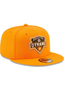 New Era Houston Dynamo Orange 9FIFTY Mens Snapback Hat