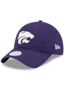 New Era K-State Wildcats Purple Evergreen W Glitter 9TWENTY Womens Adjustable Hat