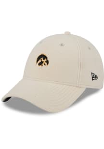 New Era Iowa Hawkeyes White Cozy Sherpa 9FORTY Womens Adjustable Hat