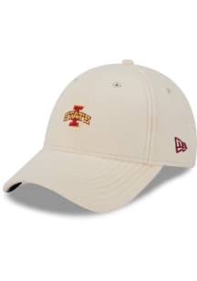 New Era Iowa State Cyclones White Cozy Sherpa 9FORTY Womens Adjustable Hat
