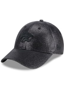 New Era K-State Wildcats Black Sparkly 9FORTY Womens Adjustable Hat