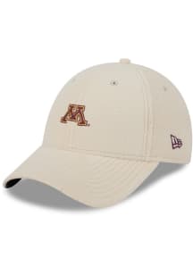 New Era Minnesota Golden Gophers White Cozy Sherpa 9FORTY Womens Adjustable Hat