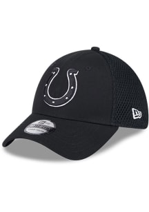 New Era Indianapolis Colts Black Tonal Evergreen Neo JR 39THIRTY Youth Flex Hat