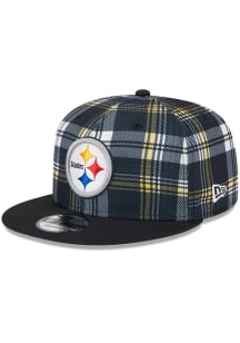 New Era Pittsburgh Steelers Black 2024 Sideline Statement JR 9FIFTY Youth Snapback Hat