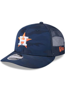 New Era Houston Astros Camo LP 9FIFTY Adjustable Hat - Navy Blue