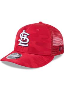 New Era St Louis Cardinals Camo LP 9FIFTY Adjustable Hat - Red