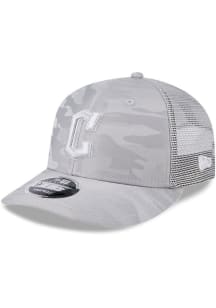 New Era Cleveland Guardians Tonal Camo LP 9FIFTY Adjustable Hat - Grey