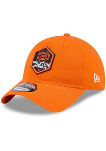 New Era Houston Dynamo STM Evergreen 9TWENTY Adjustable Hat - Orange