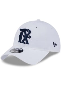New Era Texas Rangers Evergreen 9TWENTY Adjustable Hat - White