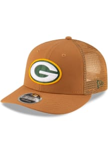 New Era Green Bay Packers Color Pack LP 9FIFTY Adjustable Hat - Brown