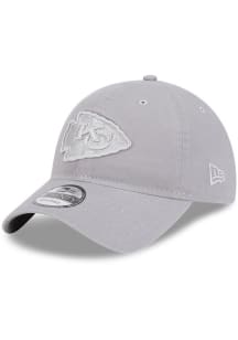 New Era Kansas City Chiefs Colorpack 9TWENTY Adjustable Hat - Grey