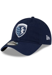 New Era Sporting Kansas City Core Classic 2.0 Enhanced Adjustable Hat - Navy Blue