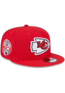 New Era Kansas City Chiefs Red Alpha 9FIFTY Mens Snapback Hat
